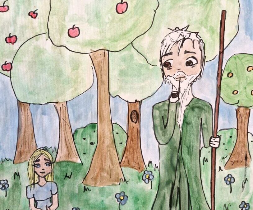Anna Blažok osvojila 3. mjesto ilustracijom diva Krakonoša