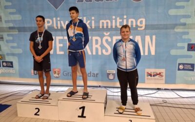 Leo Duvančić osvojio broncu na plivačkom mitingu u Zadru!
