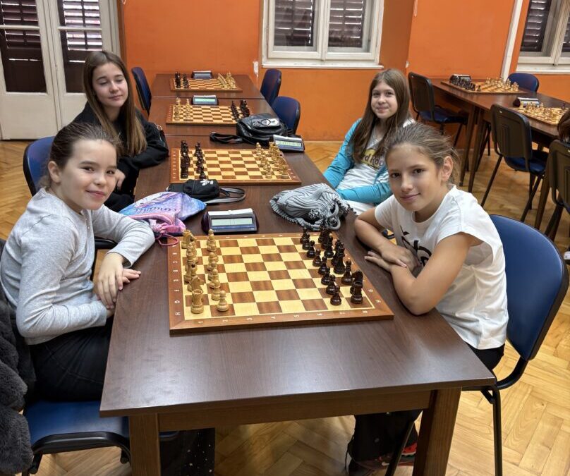 Održano Gradsko prvenstvo ŠŠD u Šahu za djevojčice