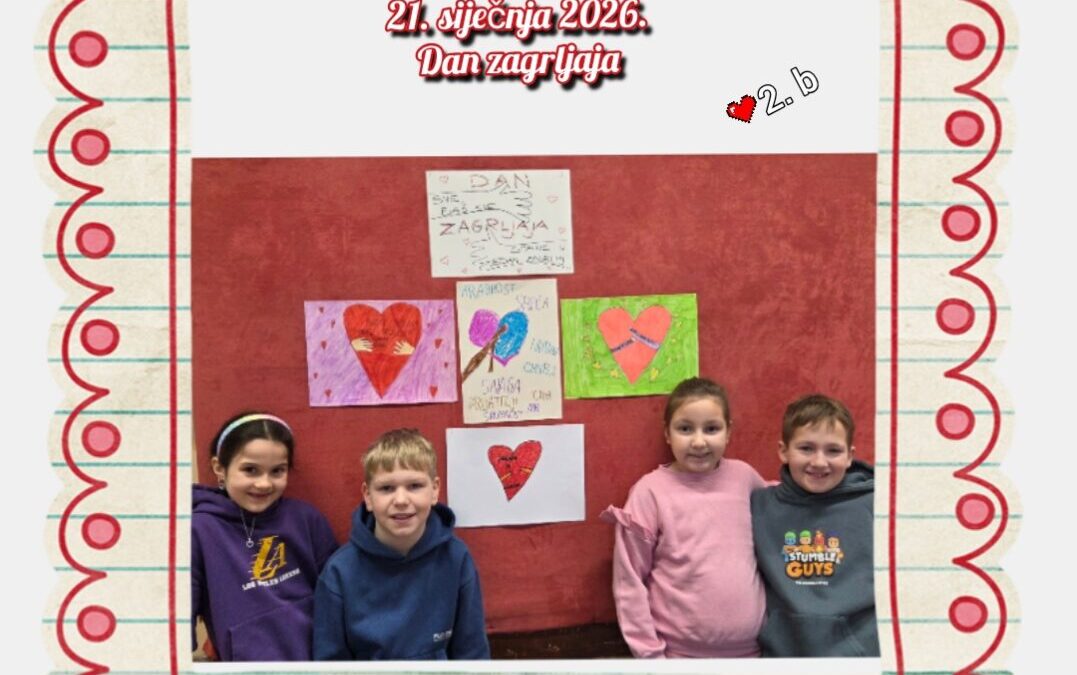 21. siječnja – Dan zagrljaja