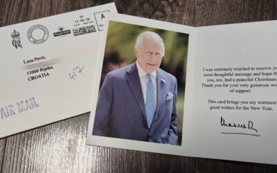 Božićna čestitka iz Buckinghamske palače