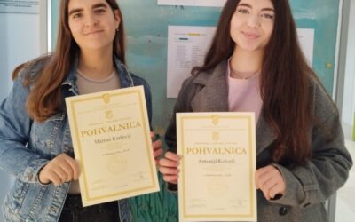 Odlični rezultati naših učenica na županijskom natjecanju iz talijanskog jezika