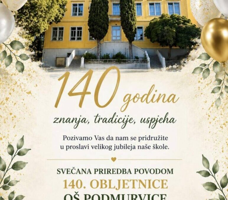 Svečana proslava 140. obljetnice naše škole