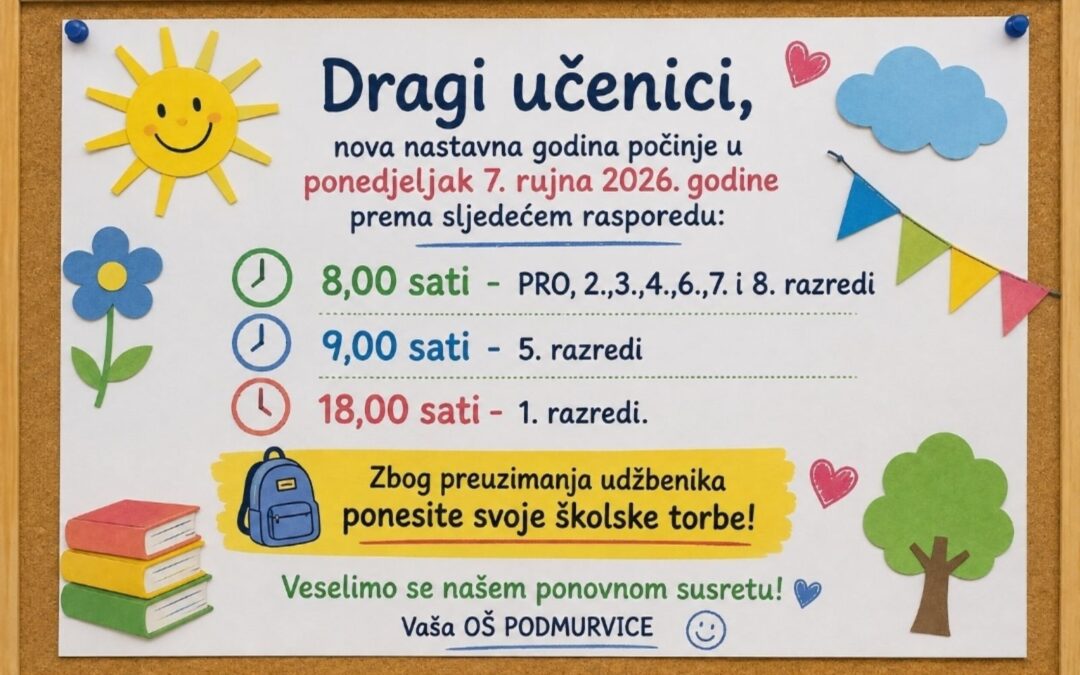Početak nove školske godine