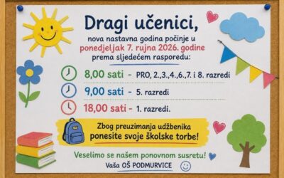 Početak nove školske godine