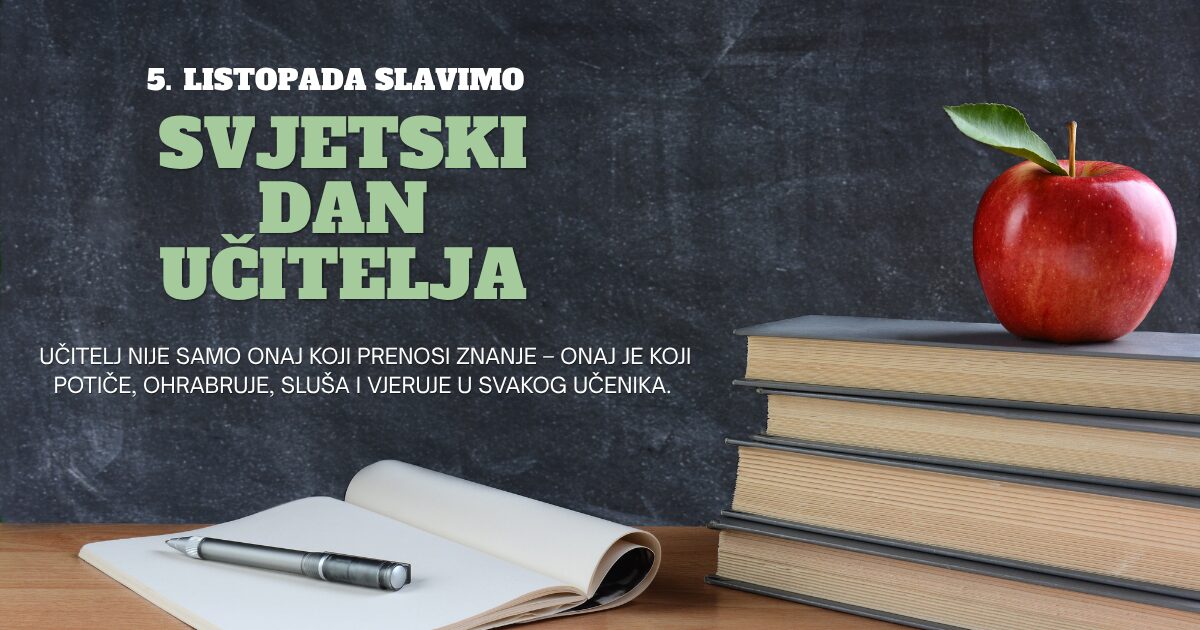 Učitelj nije samo onaj koji prenosi znanje – onaj je koji potiče, ohrabruje, sluša i vjeruje u svakog učenika.