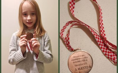 Brončana medalja za Vitu Tomac na šahovskom prvenstvu