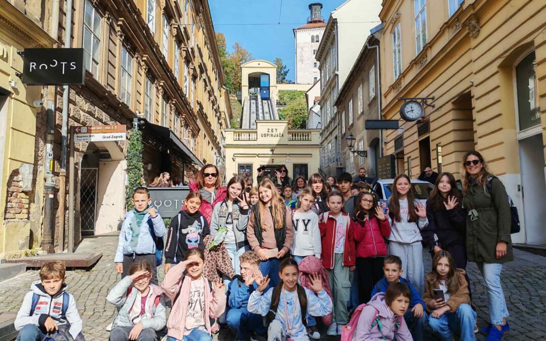 Terenska nastava u Zagrebu uz Dan pješačenja – 15. listopada